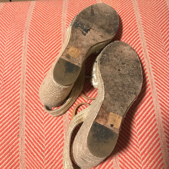 kate spade Cream & White Wedges - Picture 6 of 6