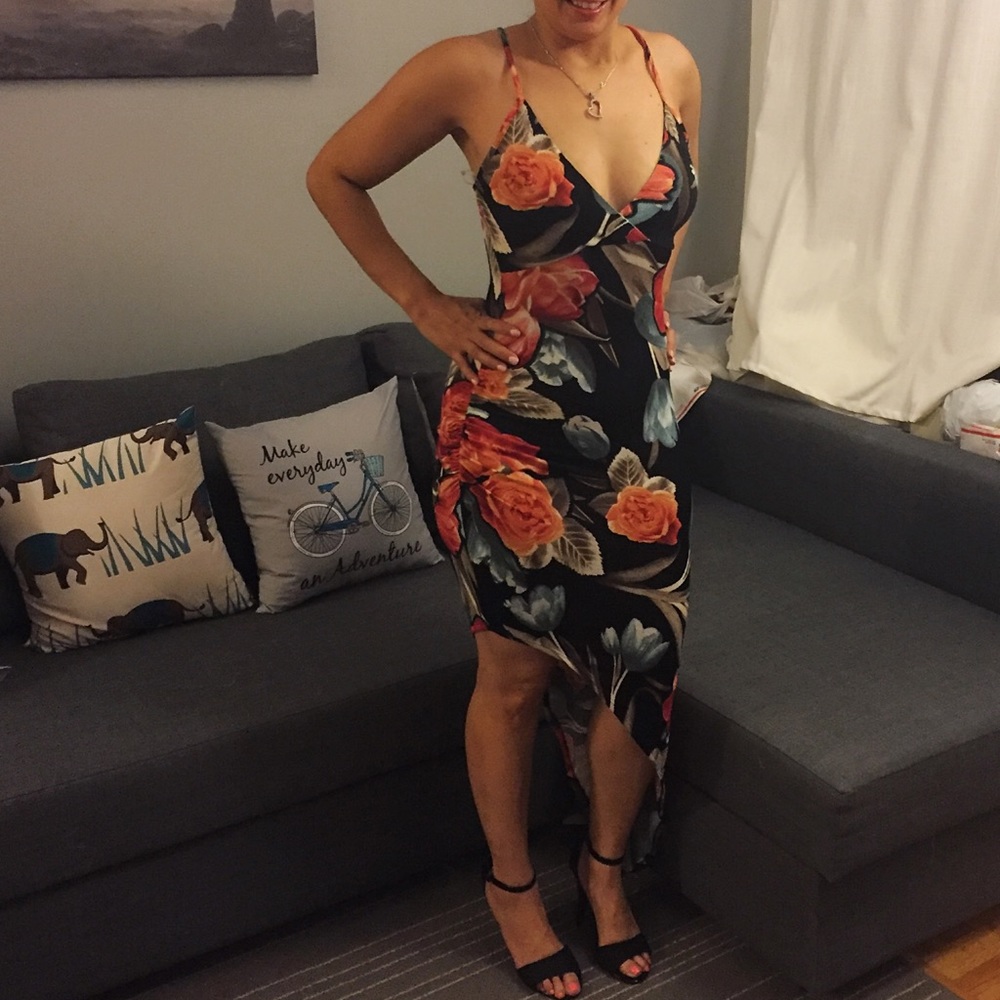 Flower dress size small