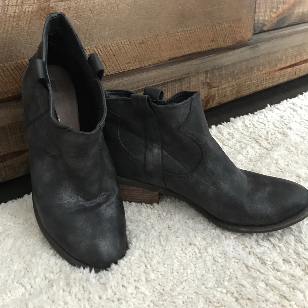 Black booties