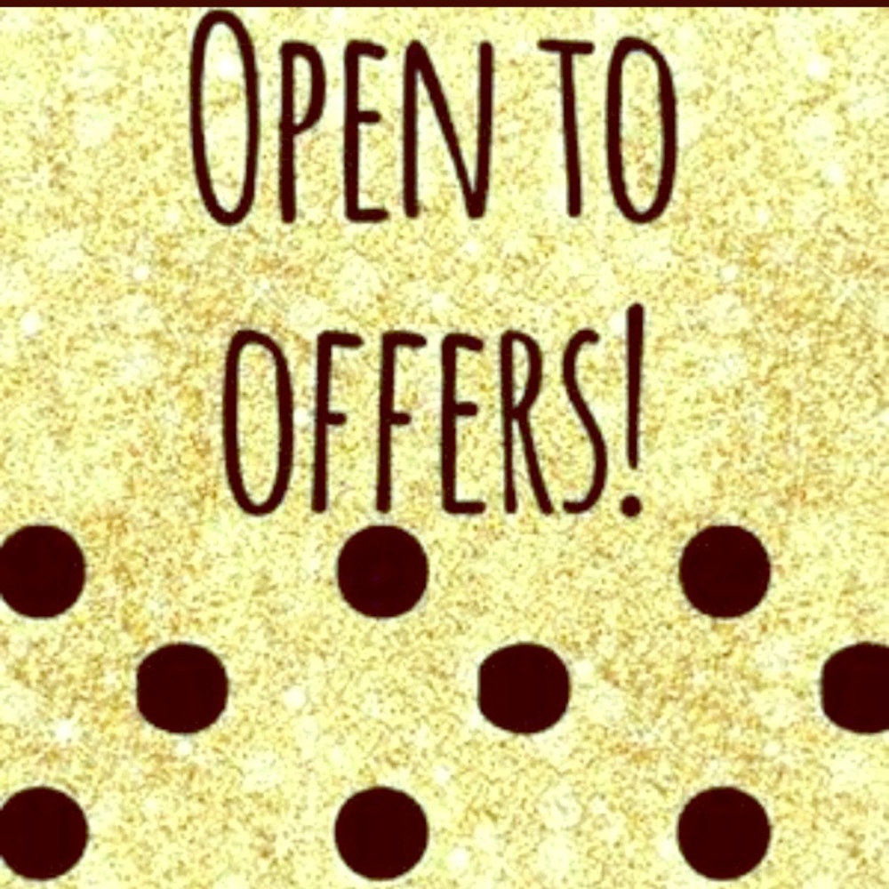 ✨Feel free to make me a reasonable offer! ✨