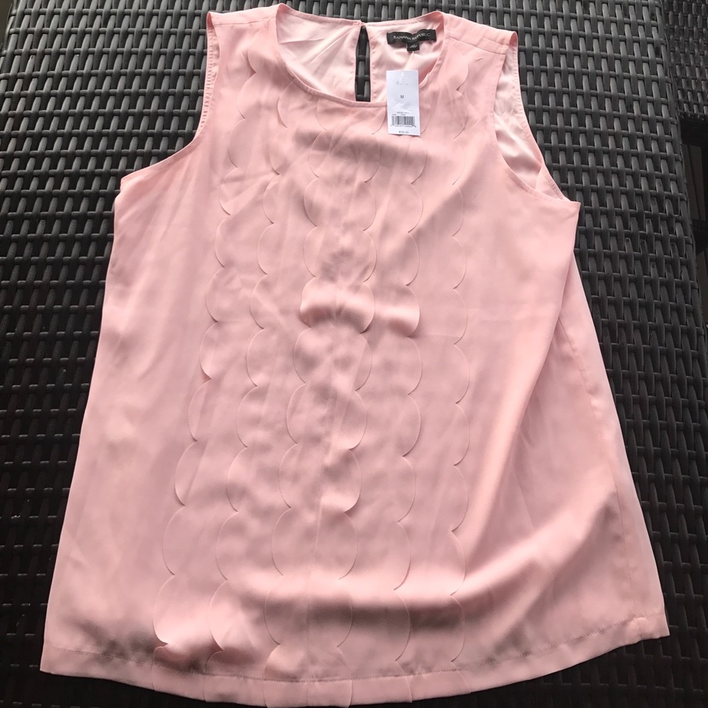 NWT Banana Republic pink Blouse