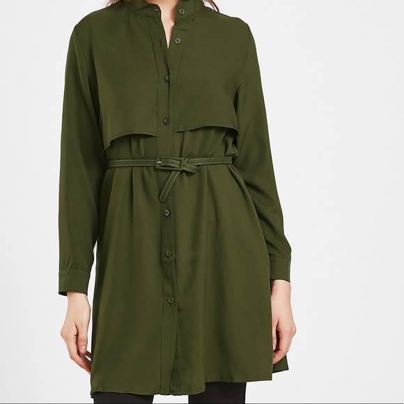 🏆🆕HPFall Chiffon Layer coat with self tie belt - Picture 4 of 4