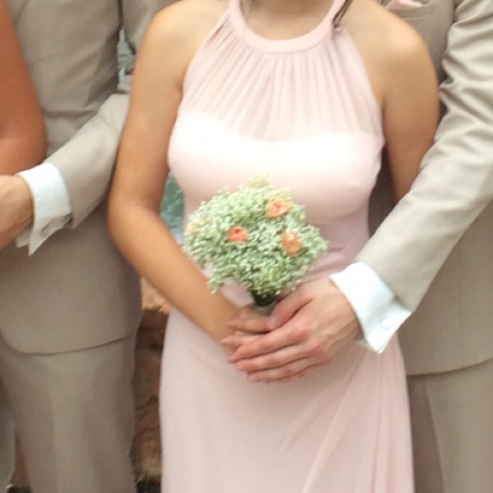 David's Bridal bride's maid dress