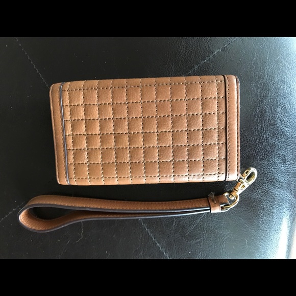 iPhone 6 leather wallet case wristlet - Picture 4 of 4