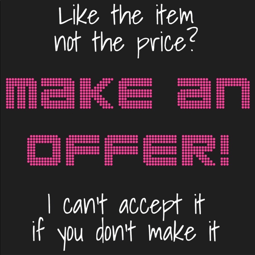 🎊MAKE ME AN OFFER🎊
