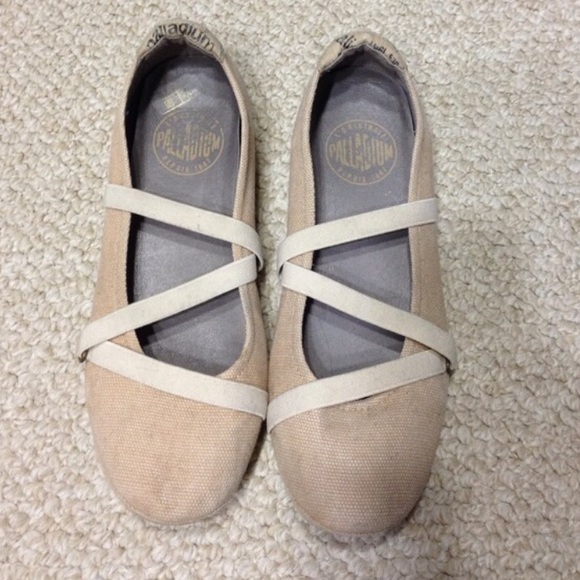palladium ballet flats