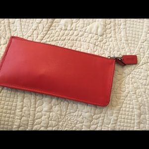 Coach pencil case