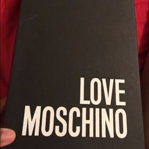 Love Moschino neon flats