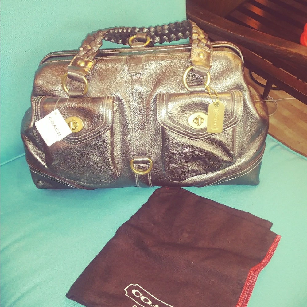 Coach Anthracite Handbag