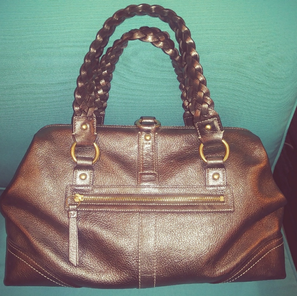 Coach Anthracite Handbag - Picture 2 of 5