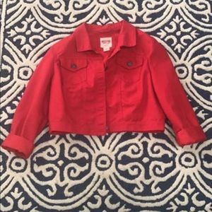 Mossimo Red Jean Jacket