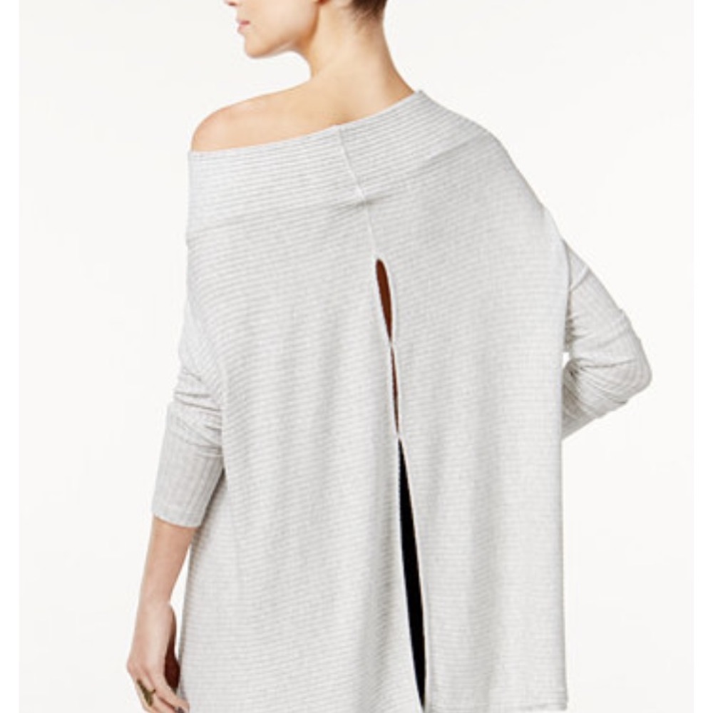 Free People Lover Ribbed Cutout top