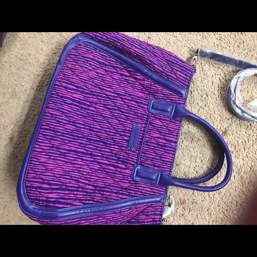 Purple Vera Bradley bag. Brand new.