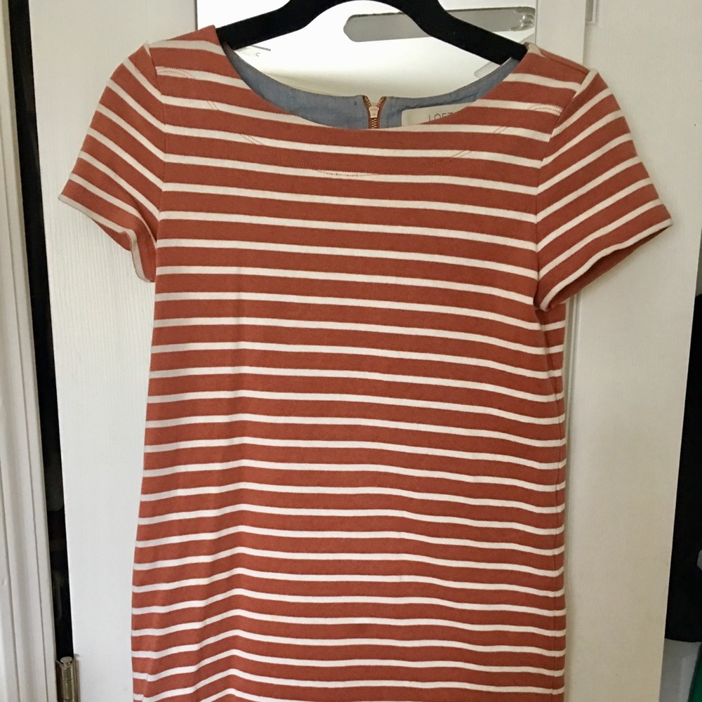 LOFT cute striped dress!