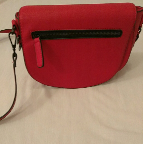 NWOT Edgy Red Leather Purse😎 - Picture 3 of 7