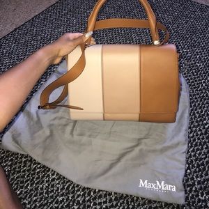 Brand New Genuine leather 3 tone Max Mara handbag