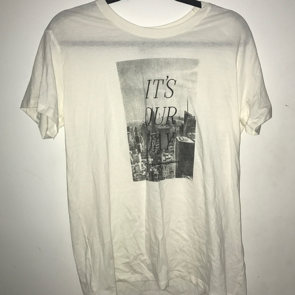 Cotton On Off White Tee