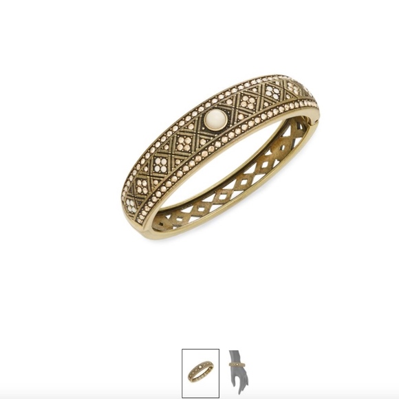 Heidi Daus Art Deco Inspired Bangle - Picture 1 of 7