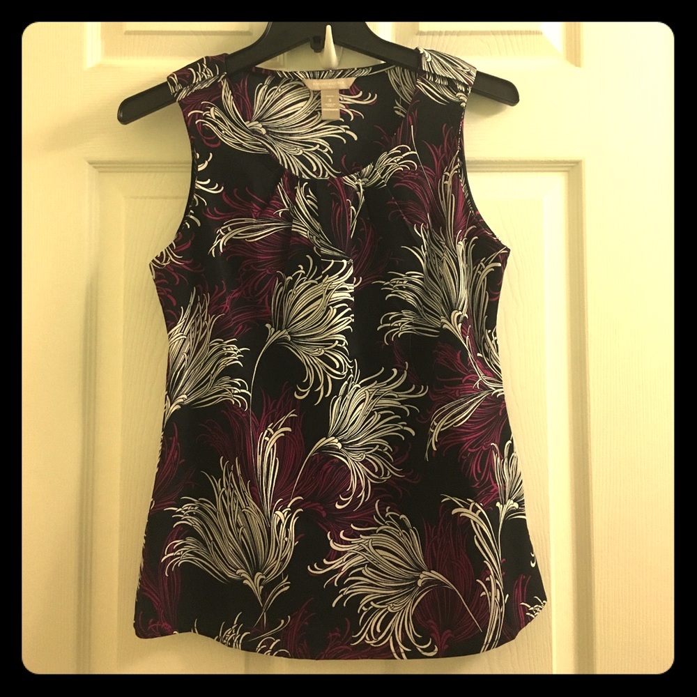 Banana republic sleeveless Floral Blouse SP
