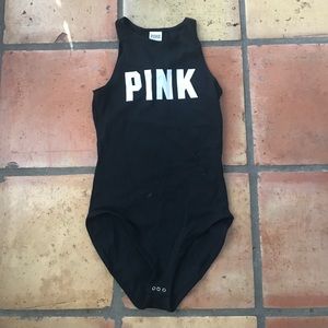 NWT VS Pink Bodysuit. Great for Jeans or shorts!