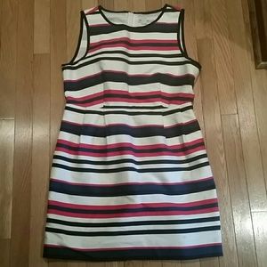 Stripe J.Crew dress
