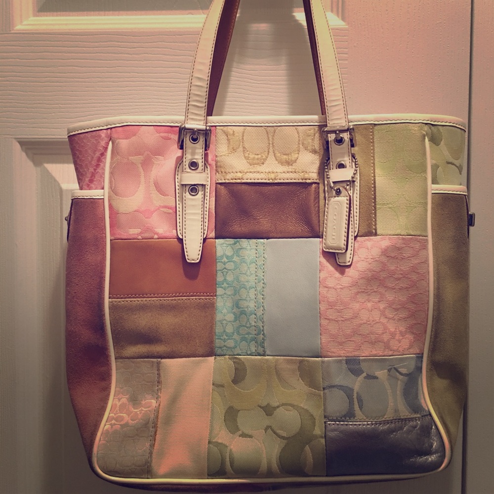 Coach Patchwork gallery tote
