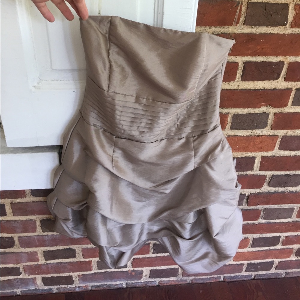 Beige/champagne formal dress