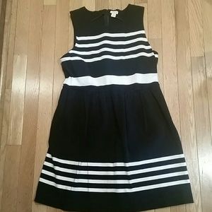 J.Crew Factory knit stripe dress