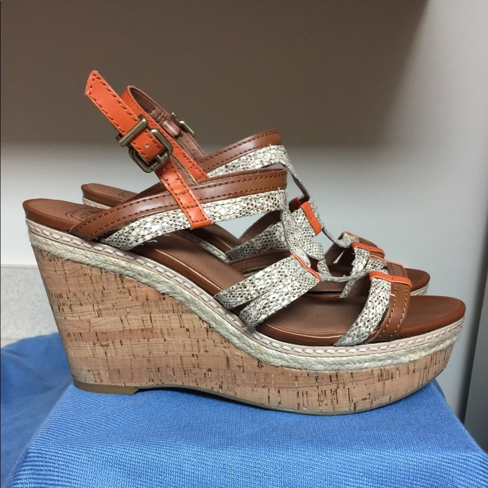‼️3/$20‼️Lucky Brand Keena Platform Cork Sandals