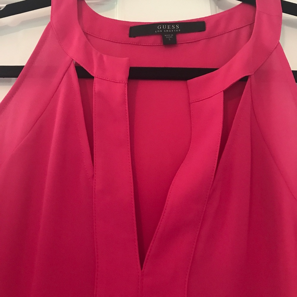 Pink Guess Top - Picture 2 of 2