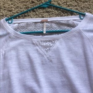 3/4 sleeve white shirt