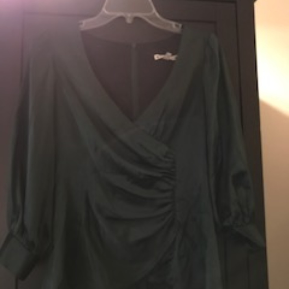 Nanette Lepore Green Blouse