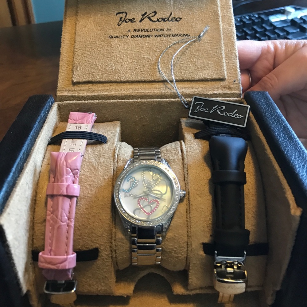 Joe Rodeo women's watch and wrist bands