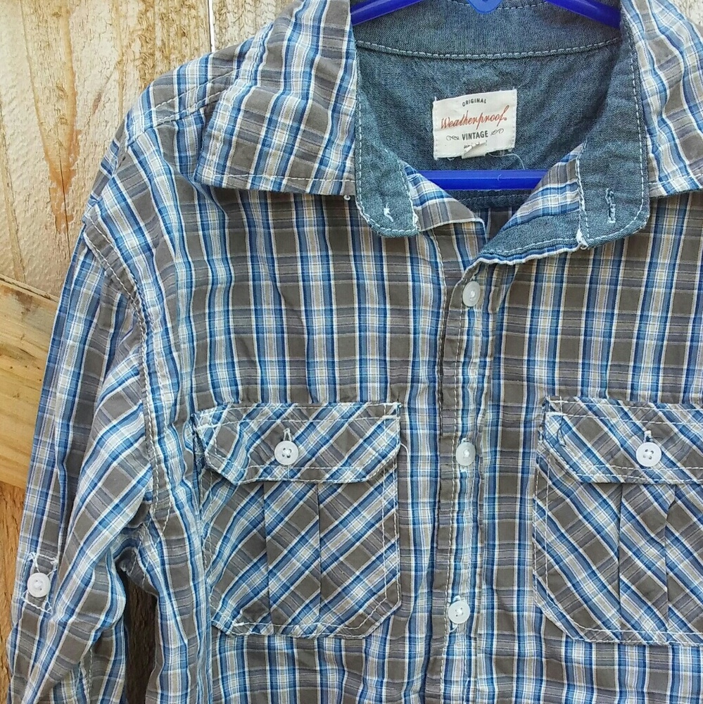 Cute button down boys shirt