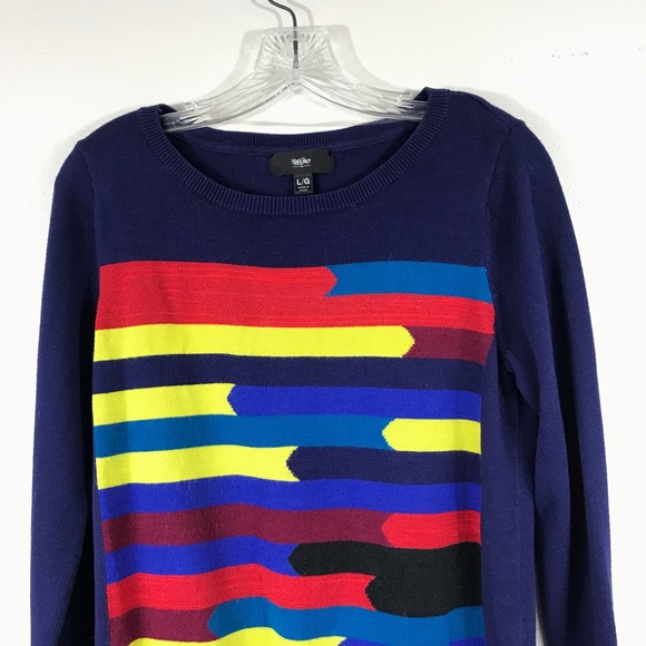 ❌SOLD❌Mossimo Retro Stripe Sweater - Picture 2 of 4