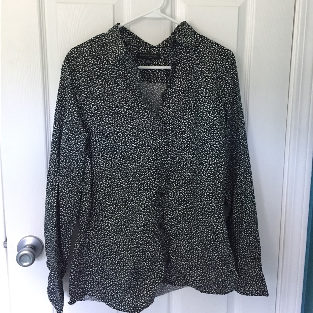 Banana Republic Sz 14 Button Down Blouse