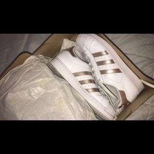 Rose Gold Adidas Originals