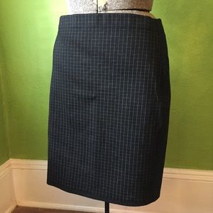 Max Studio window pane skirt