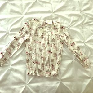 Janie and Jack Adorable Paris Blouse
