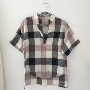 Plaid Top