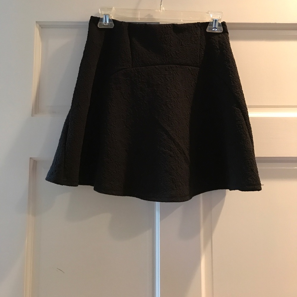 Black "Kimchi Blue" mini skirt