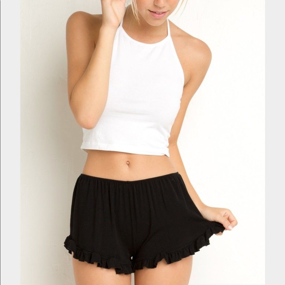 Brandy Melville Soft Black Shorts