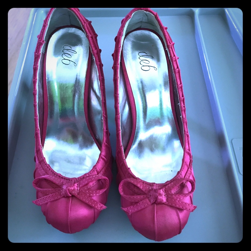 Pink heels