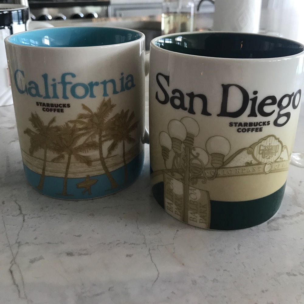 Rare California & San Diego Starbucks Mugs!