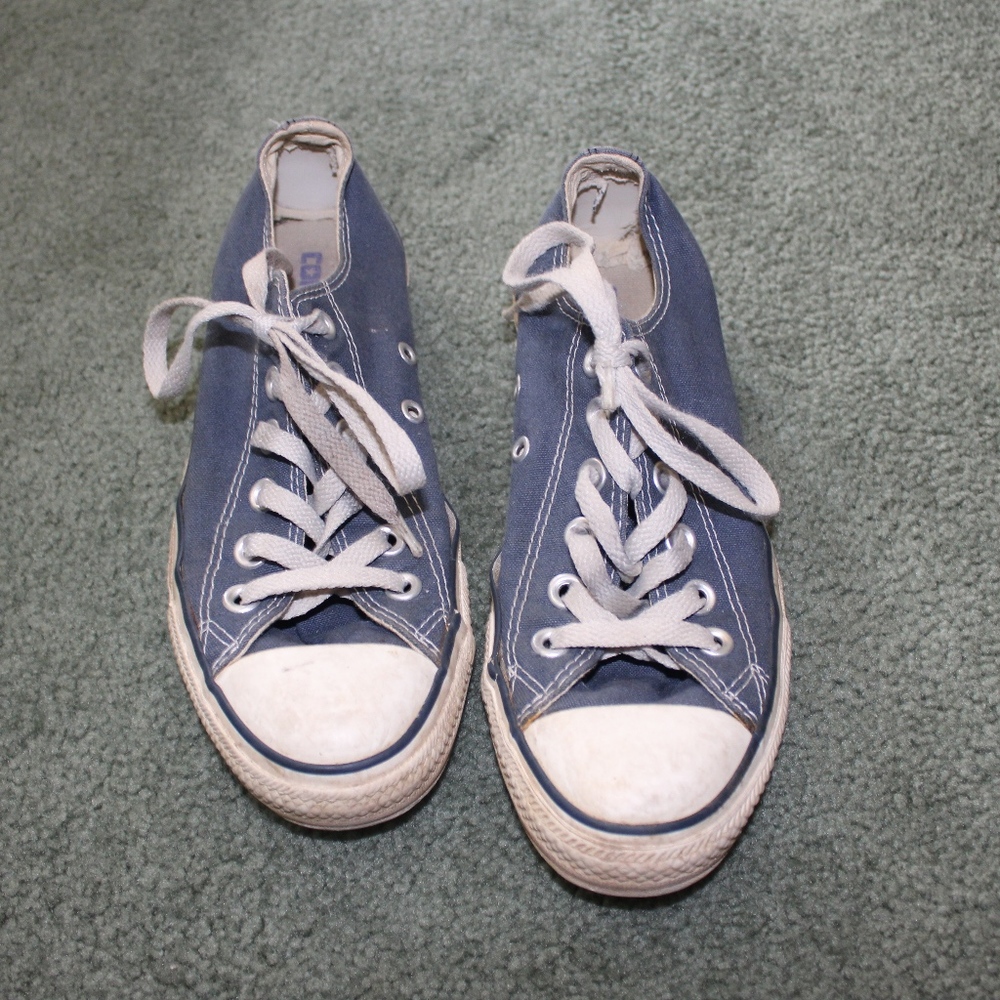 Navy Converse
