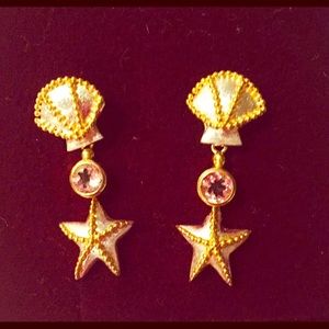 Brand new sterling silver 14k gold amethyst posts