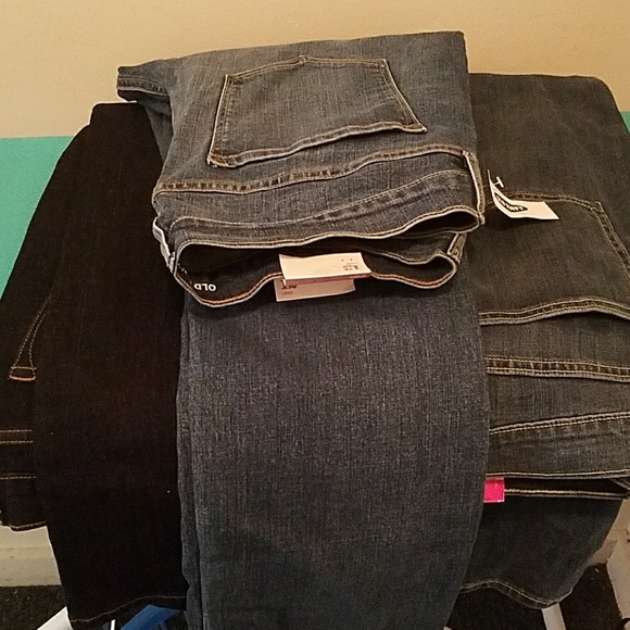 3 pairs of Old Navy Jeans. Sz 12. Long NWT - Picture 2 of 4