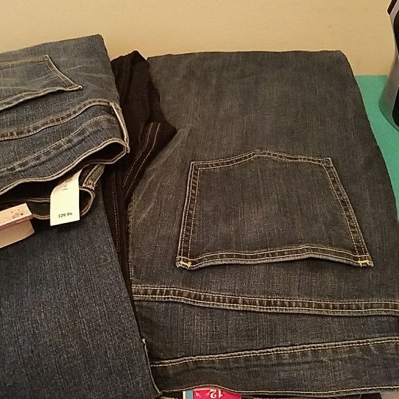 3 pairs of Old Navy Jeans. Sz 12. Long NWT - Picture 4 of 4