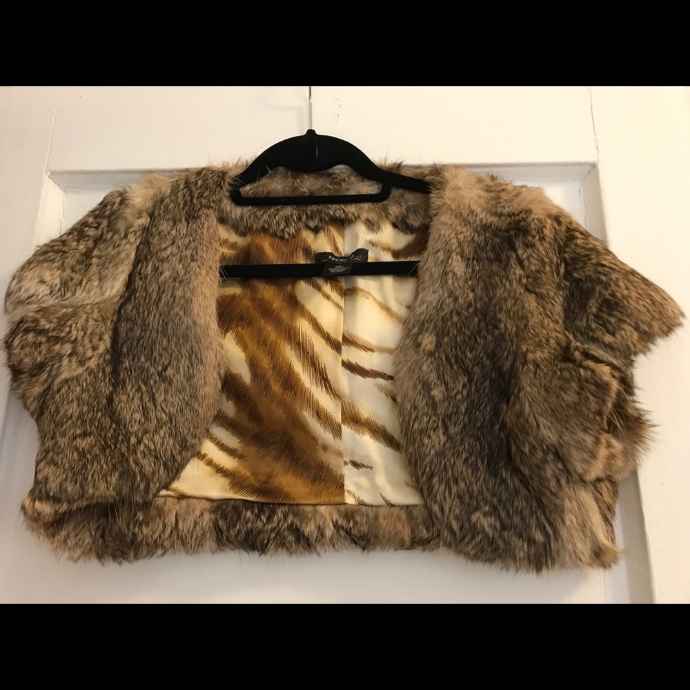 Fur shrug