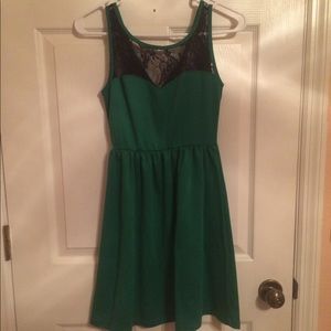 Green dress